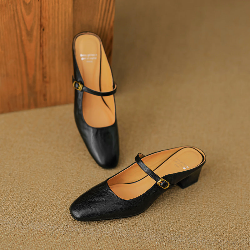 Vian | Mules in Pelle Vera