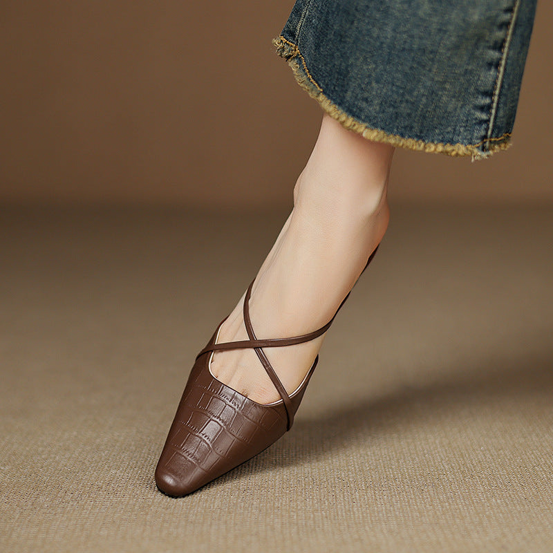Mire | Mule in Pelle Vera