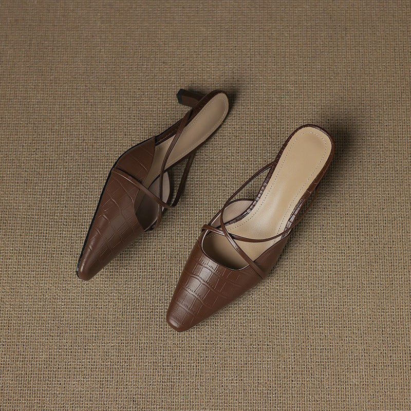 Mire | Mule in Pelle Vera