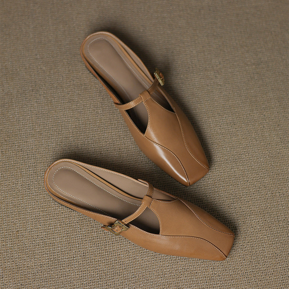 Keva | Mule in Pelle Vera