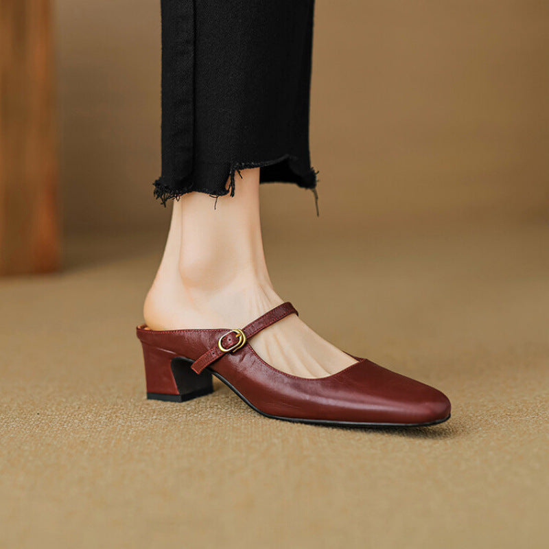 Vian | Mules in Pelle Vera
