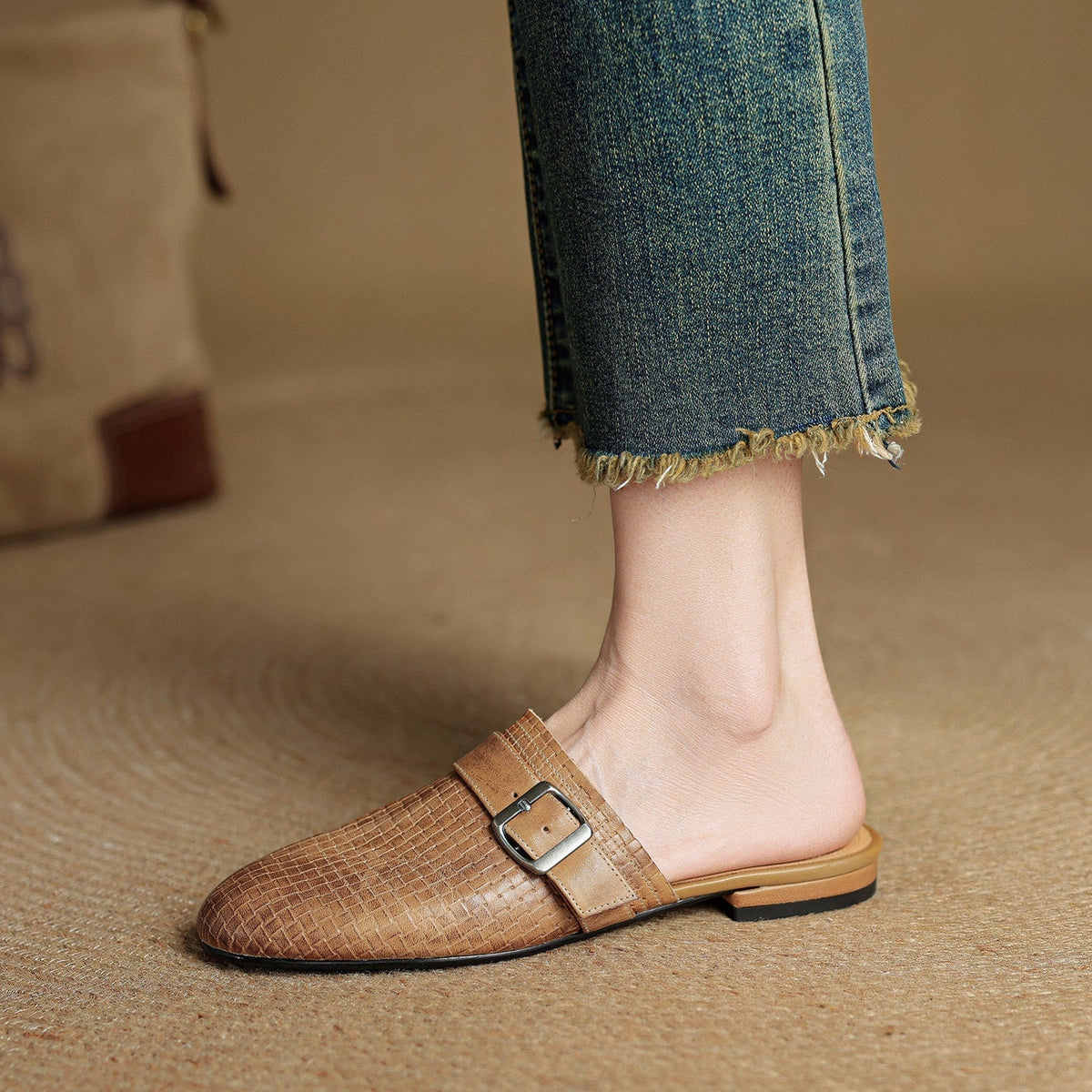 Emrie | Mules in Pelle Vera