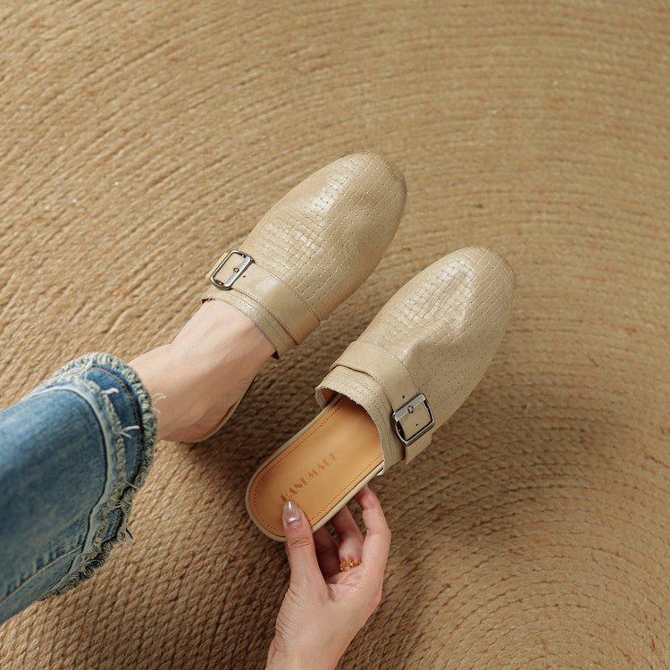 Emrie | Mules in Pelle Vera