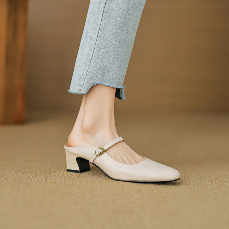 Vian | Mules in Pelle Vera