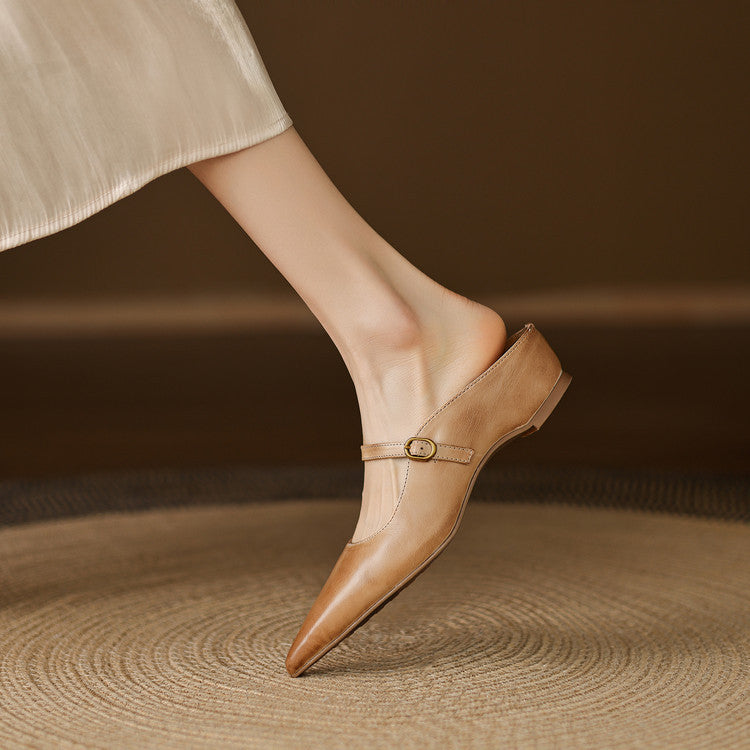Neok | Mule in Pelle Vera