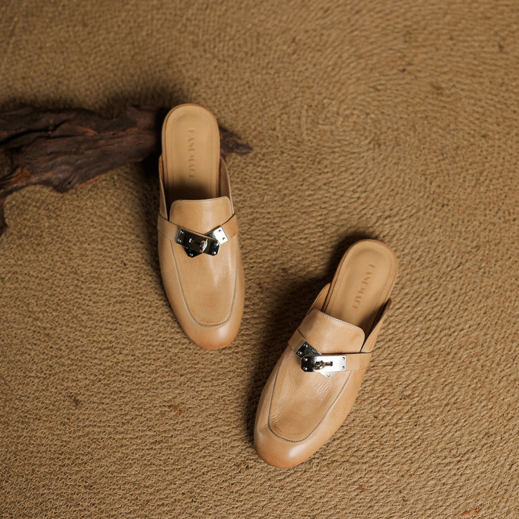 Carla | Mule in Pelle Vera