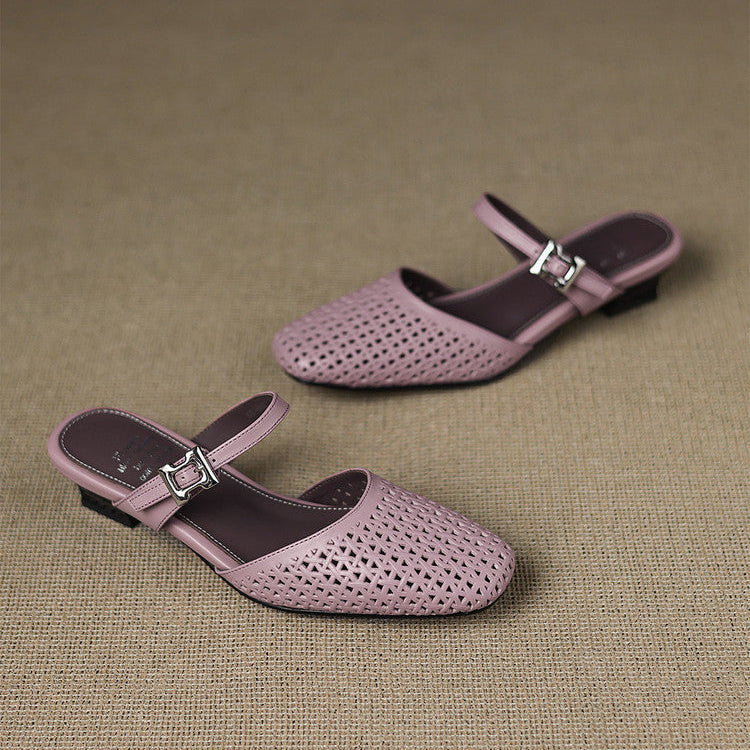 Ovia | Mule in Pelle Vera