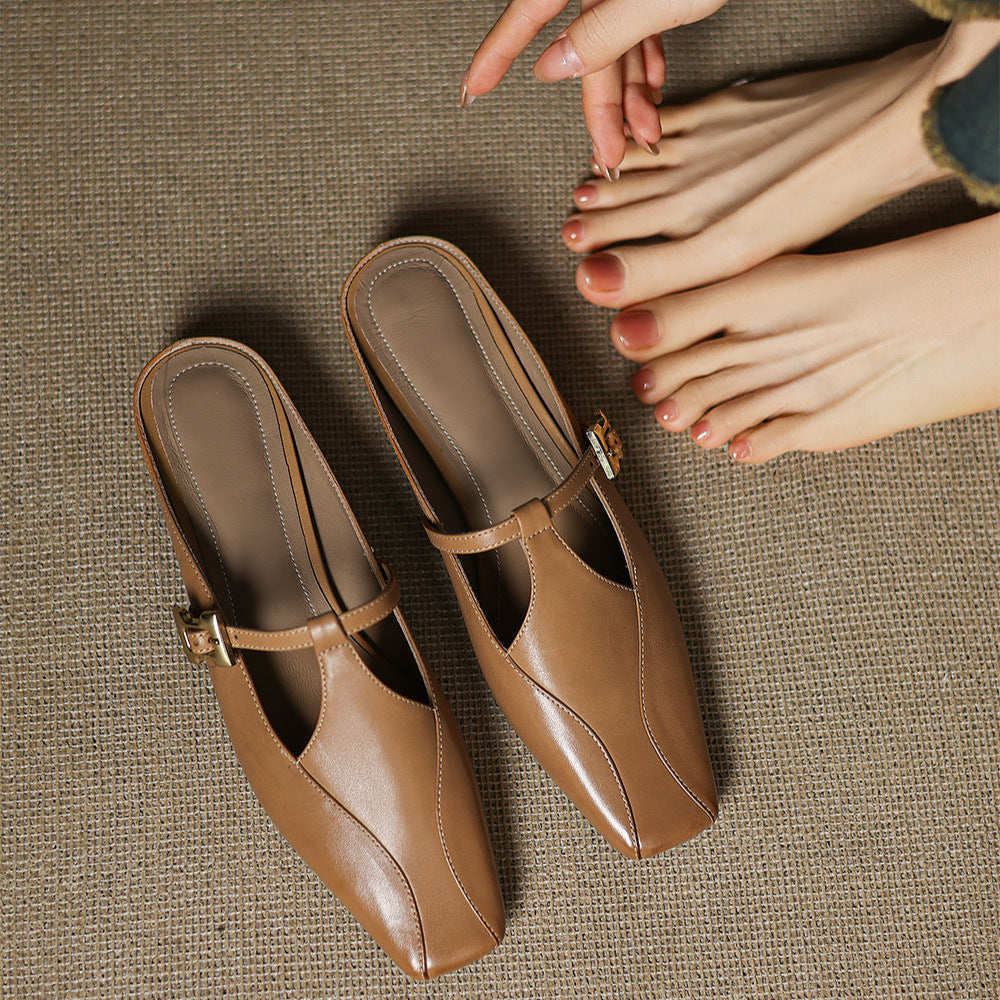 Keva | Mule in Pelle Vera