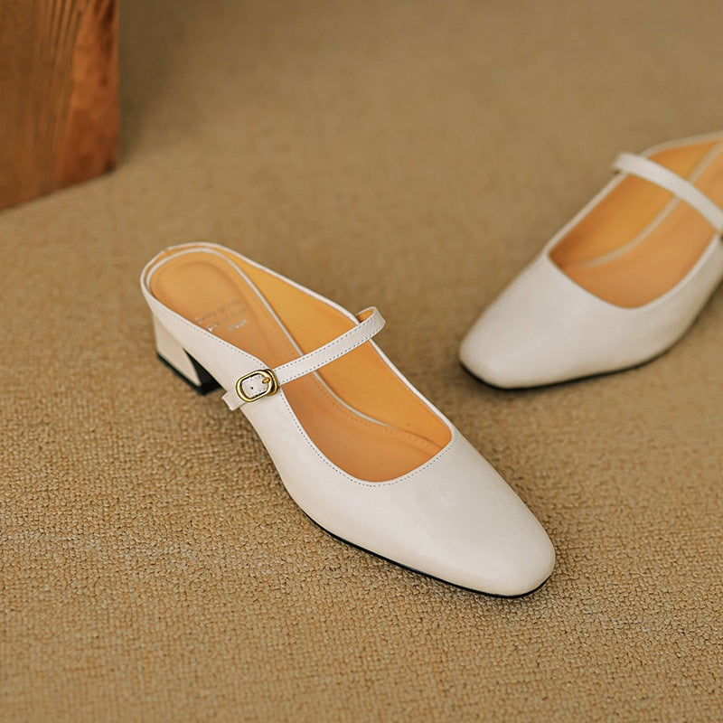Vian | Mules in Pelle Vera