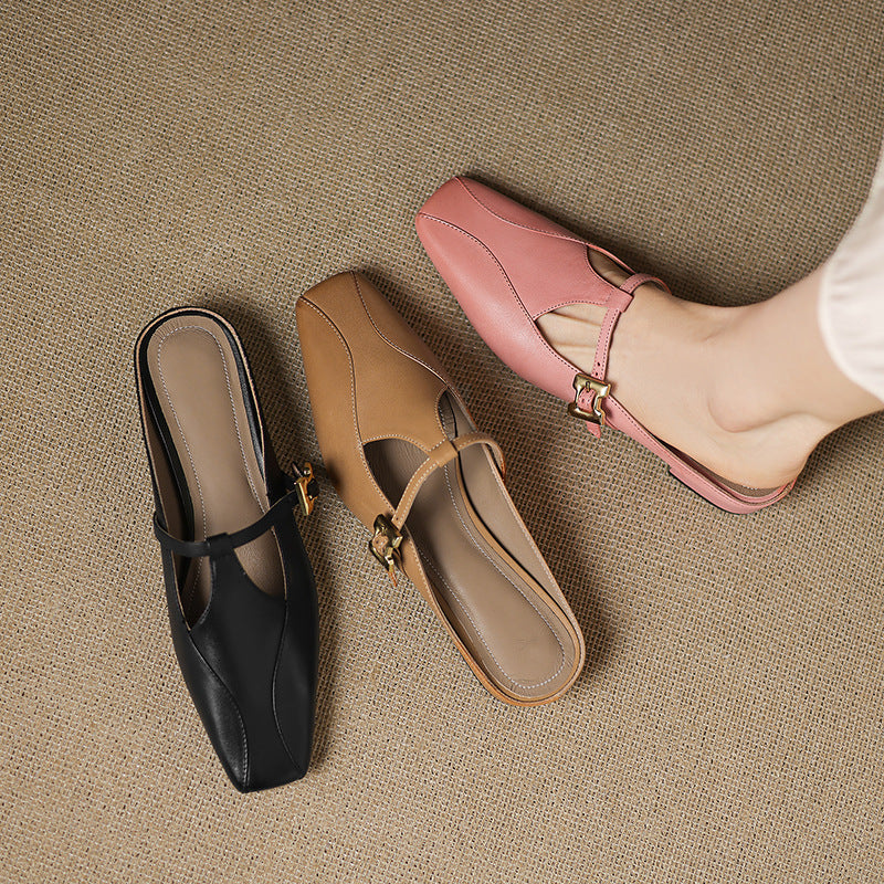 Keva | Mule in Pelle Vera