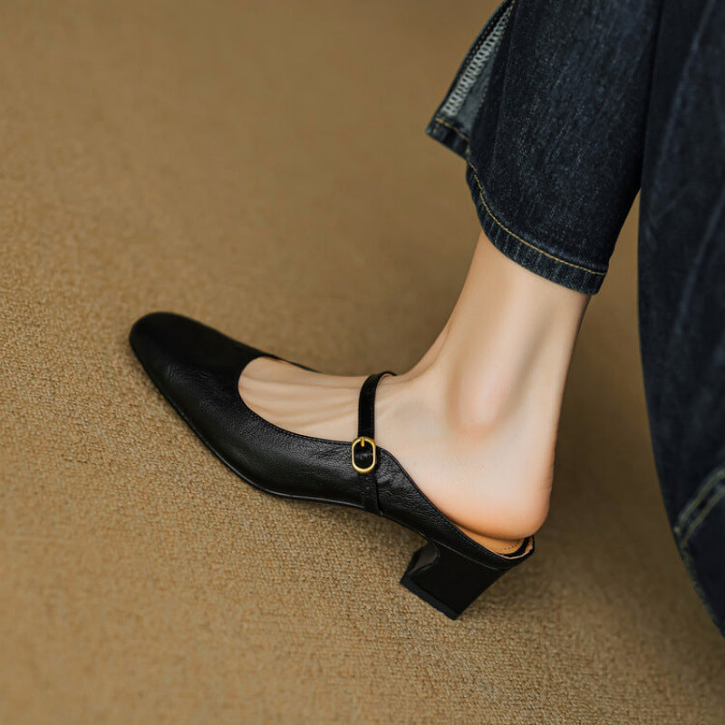 Vian | Mules in Pelle Vera