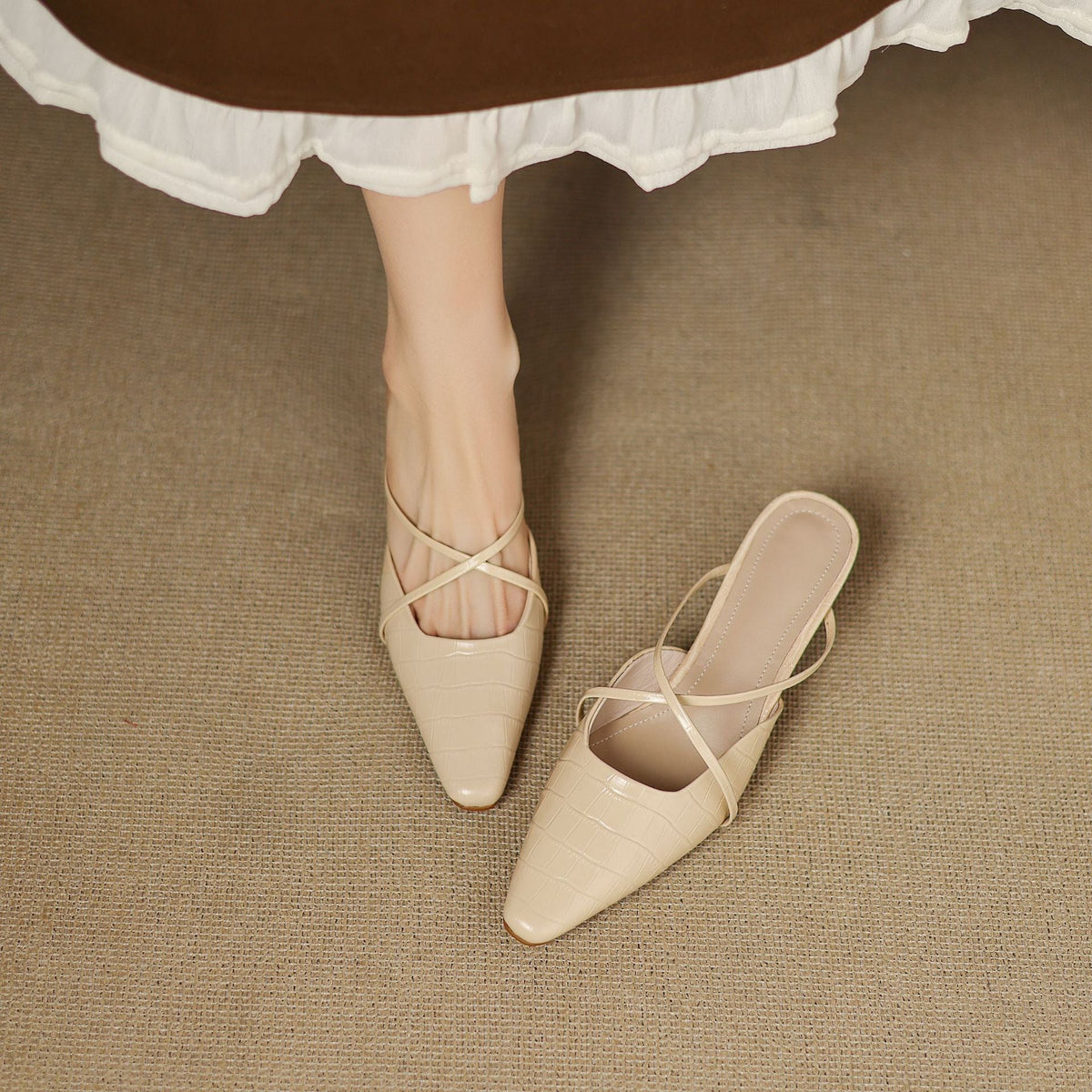 Mire | Mule in Pelle Vera