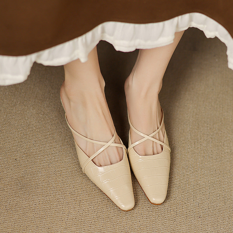 Mire | Mule in Pelle Vera