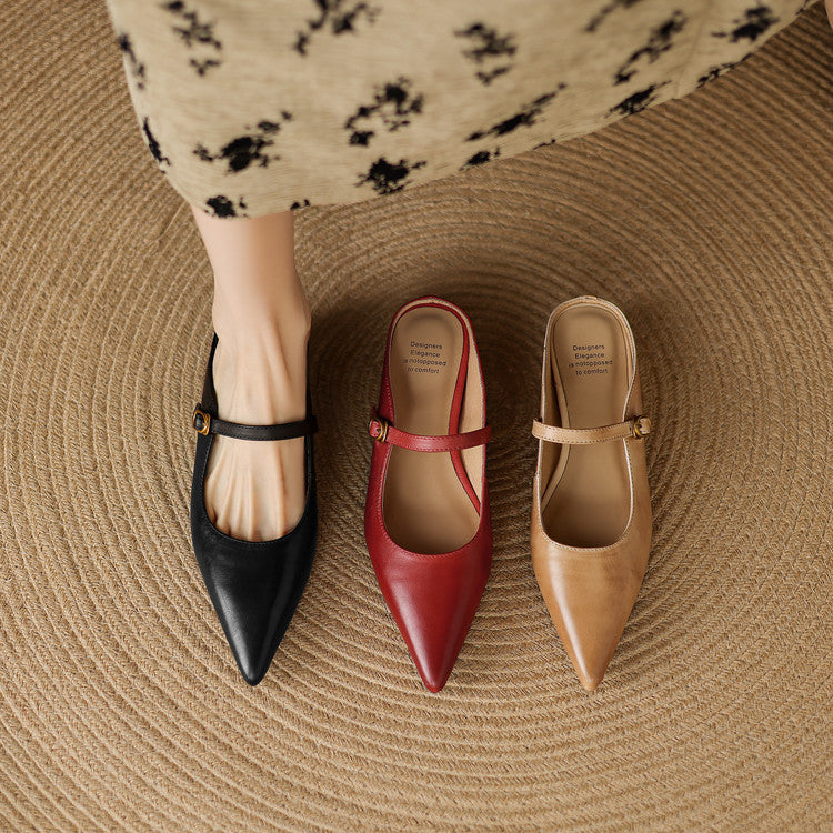 Neok | Mule in Pelle Vera