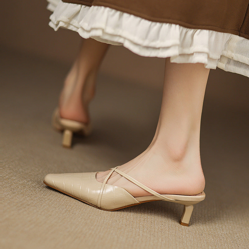 Mire | Mule in Pelle Vera