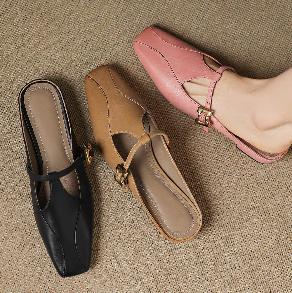 Keva | Mule in Pelle Vera