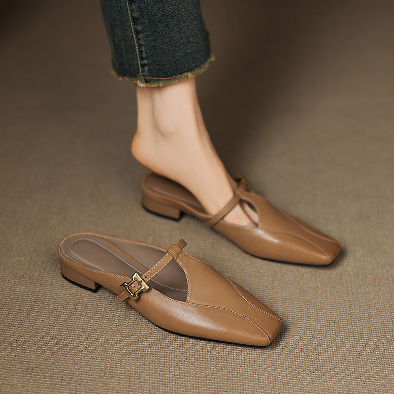 Keva | Mule in Pelle Vera