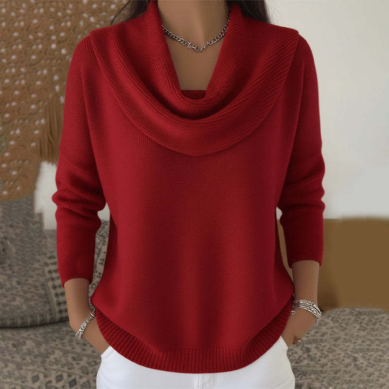 Juliette | Maglione con Collo a Cowl