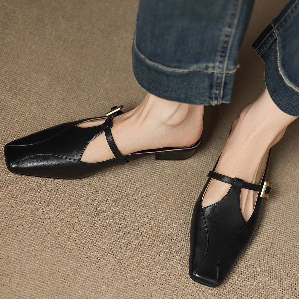 Keva | Mule in Pelle Vera