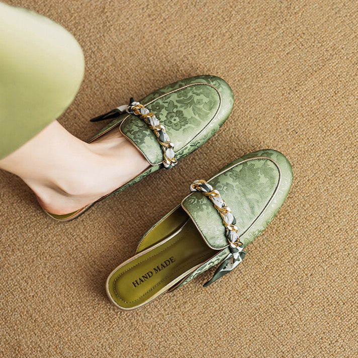 Lumor | Mules in Pelle Vera