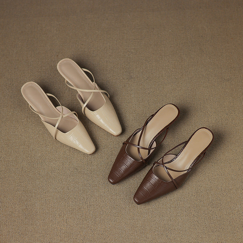 Mire | Mule in Pelle Vera