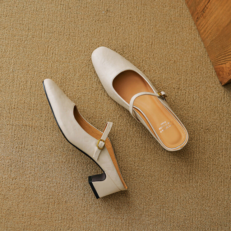 Vian | Mules in Pelle Vera
