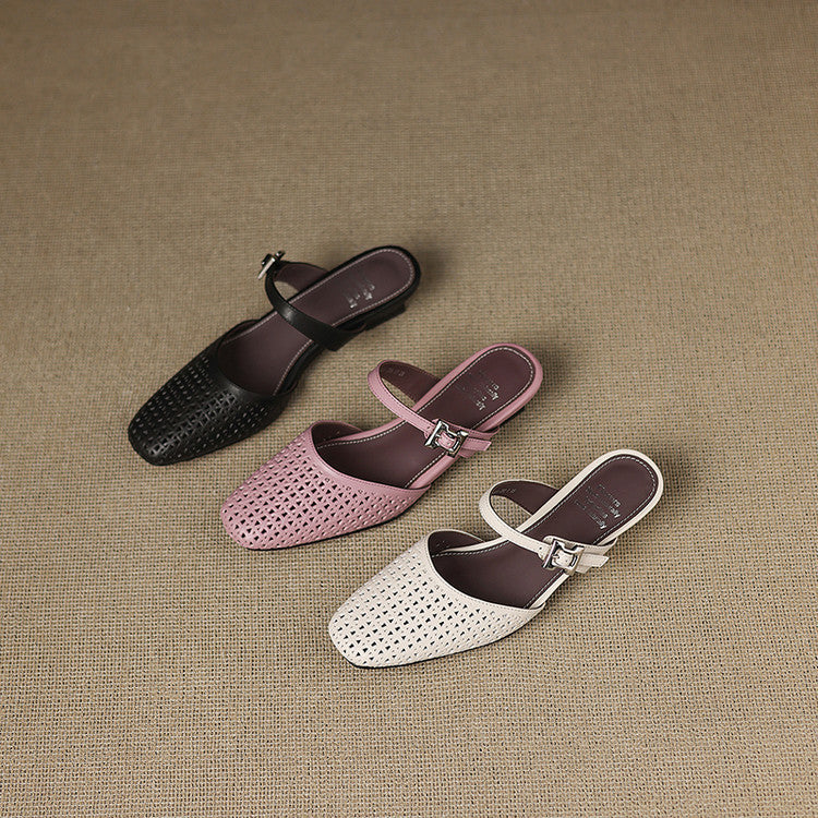 Ovia | Mule in Pelle Vera