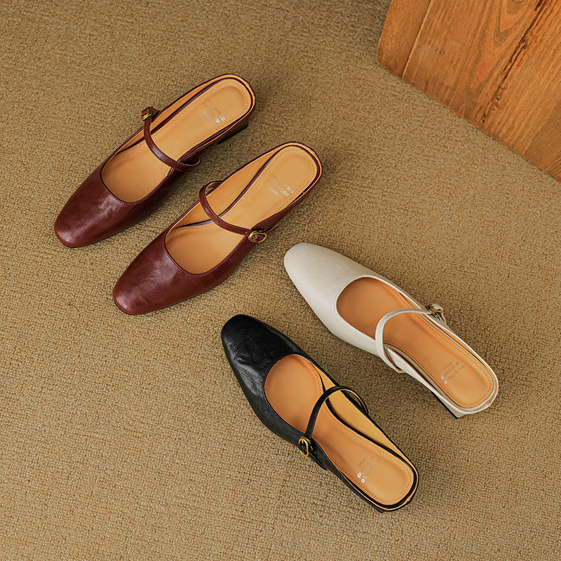 Vian | Mules in Pelle Vera