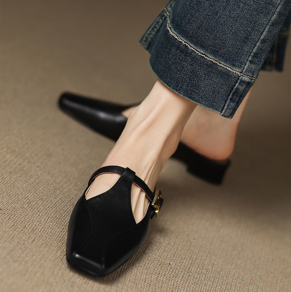 Keva | Mule in Pelle Vera