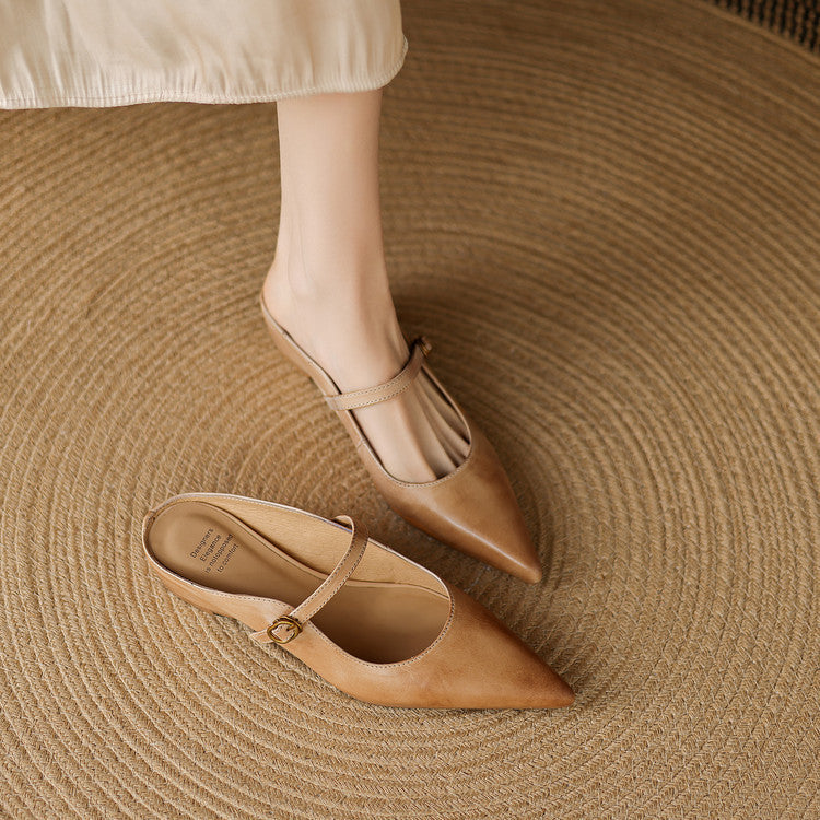 Neok | Mule in Pelle Vera