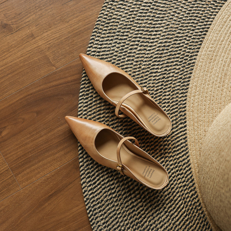Neok | Mule in Pelle Vera
