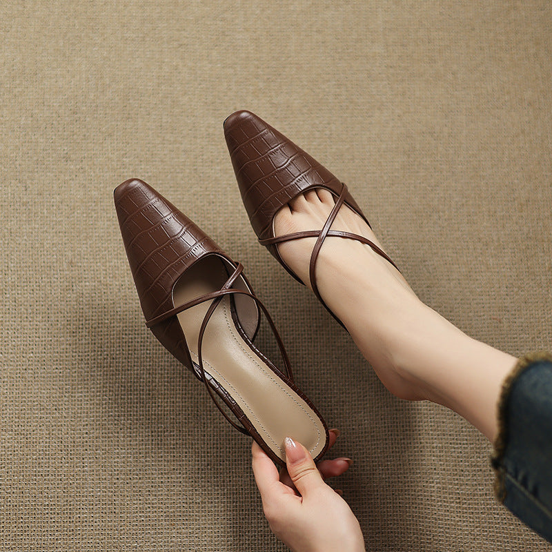 Mire | Mule in Pelle Vera