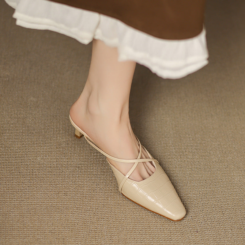Mire | Mule in Pelle Vera