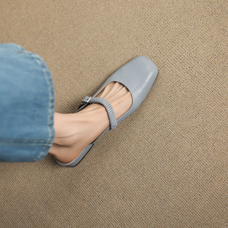 Novie | Mules Mary Jane in Pelle Vera