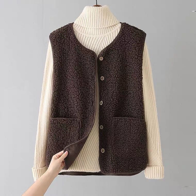 Gaia | Cardigan Senza Maniche – Lucia Toscana