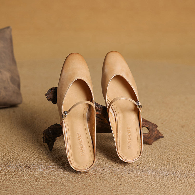 Marvyn | Mule in Pelle Vera
