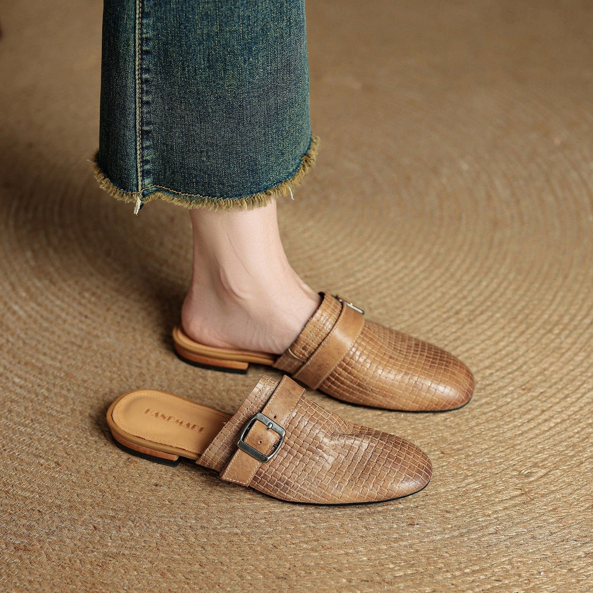 Emrie | Mules in Pelle Vera