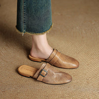Emrie | Mules in Pelle Vera