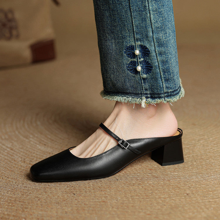 Mule in pelle genuina Esmer