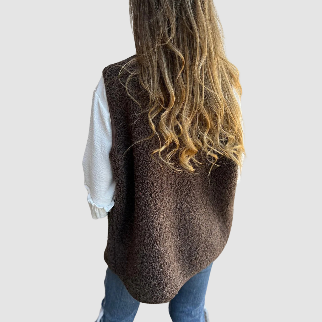 Cinzia | Gilet con Bottoni – Lucia Toscana