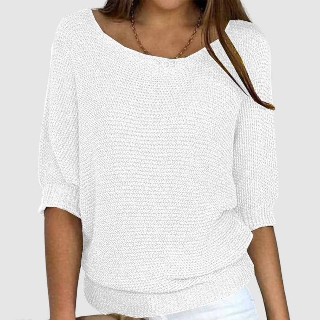 Ivonne | Maglione Manica a Tre Quarti – Lucia Toscana
