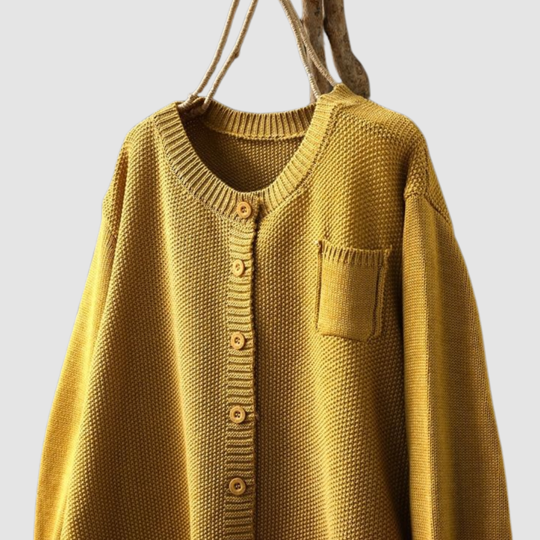 Belinda | Cardigan a Maglia Grossa – Lucia Toscana
