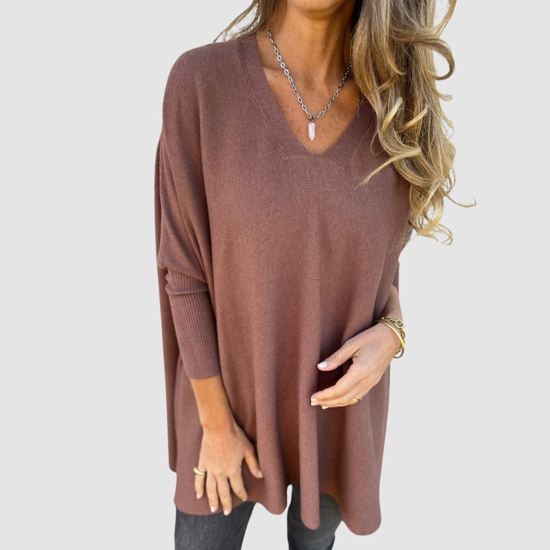 Linda | Maglione Leggero Oversize – Lucia Toscana