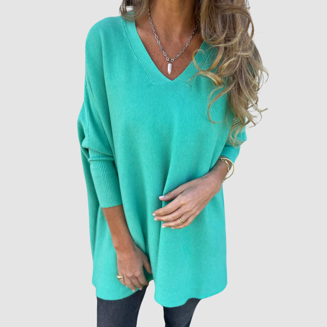 Linda | Maglione Leggero Oversize – Lucia Toscana