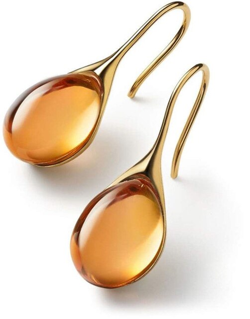 Orecchini Appesi Chic con Cristalli