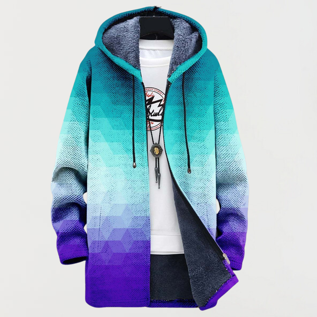 Arden | Cappotto Gradient Esagonale