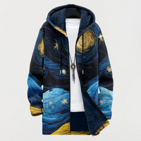 Harper | Cappotto Stampa Celestiale