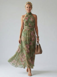 Mirelle | Abito Midi con Collo All'Americana