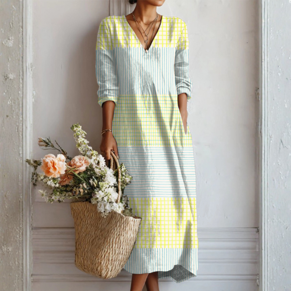 Olivia abito leggero con eleganza naturale