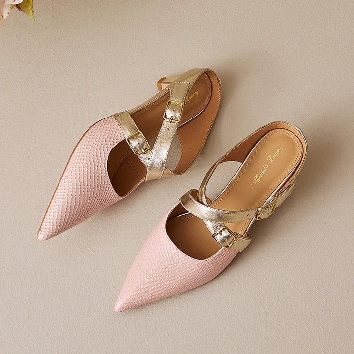 Zelle | Mules in Pelle Vera
